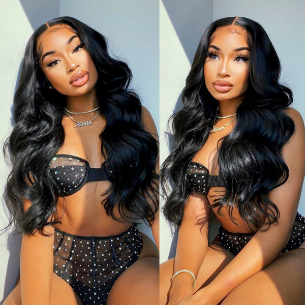 HD Lace Frontal Wigs Straight And Body Wave Undetectable Lace Front Wigs Human Hair